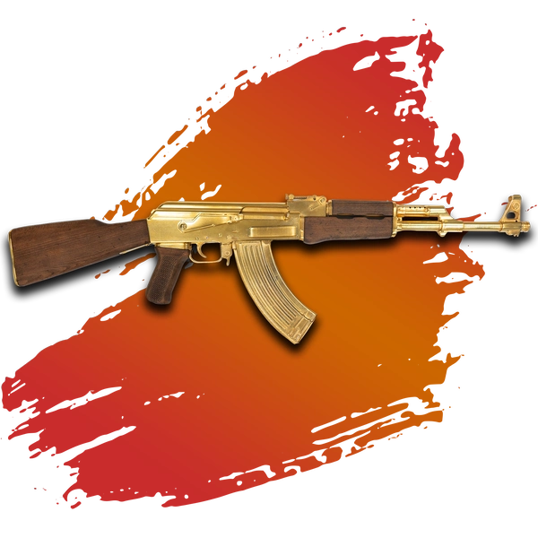 AK-47 Golden plated